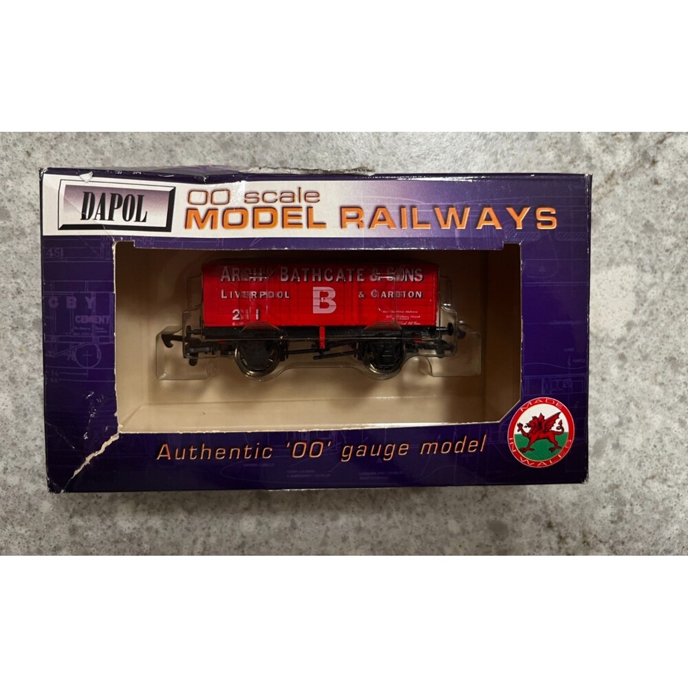 Lledo Trackside 1:76 / OO Scammell Scarab & Box Trailer BRS DG148007 Ltd Ed